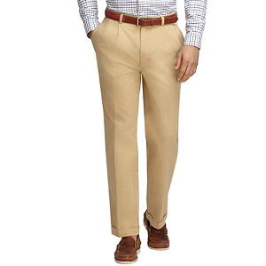 Elliot Fit Garment-Dyed Chinos - Khaki